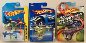 Hot Wheels Airplane Jet Collection – Mad Propz, X-RayCers, Poison Arrow Set - Picture 1 of 5