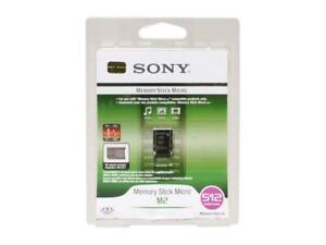 Sony 512MB Memory Stick Micro (M2) Card (MS-A512D)
