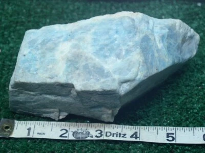 Amazonite  Chunk Rough 1.75 Pound - Image 1 of 3