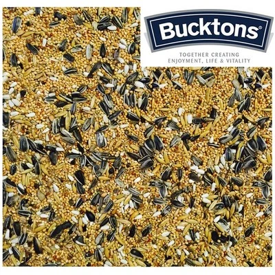 Bucktons Small Parakeet Seed / Food 500g, 1, 2, 5 & 10kg - Individual Clear Bags