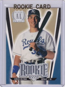 CARLOS BELTRAN Upper Deck MLB Debut ROOKIE CARD Baseball RC Royals Houston Astro - Picture 1 of 2