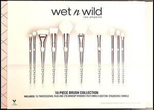 Wet N Wild Limited Edition 10 piece Holiday Pro Brush Set, New
