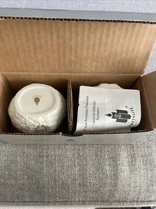 PARTYLITE P7134 May Flowers Tealight Holders (pair) New in Box - Picture 1 of 3