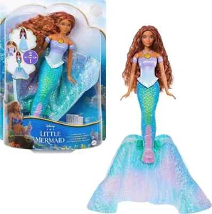 Mattel Disney Princess Toys, La Sirenita Transformando Ariel Muñeca de Moda - Imagen 1 de 11