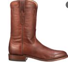 Bottes Lucchese Sunset Roper cuir de buffle marron GY3513 D600207 taille 8