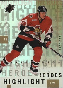 2000-01 SPx Highlight Heroes #HH9 Marian Hossa