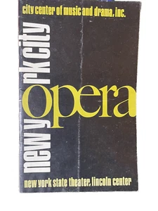 1973 New York City Opera Program Roberto Devereux Beverly Sills John Lankston - Picture 1 of 7