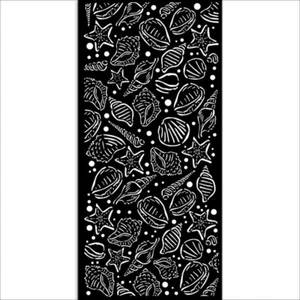 PLANTILLA STAMPERIA - MAR TIERRA - CÁSCARAS MAR - 12CM X 25CM - Imagen 1 de 1