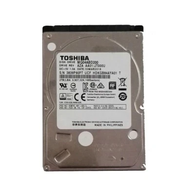 Toshiba MQ04ABD200 2TB 5400RPM 128MB SATA 6Gb/s 2.5" Laptop /PS4 HDD Hard Drive - Image 1 of 3