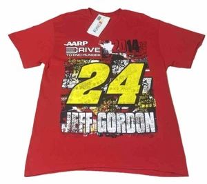 (LG)Jeff Gordon #24 NASCAR Sprint Cup Series "DRIVE TO END HUNGER" Adult T-Shirt - Picture 1 of 8