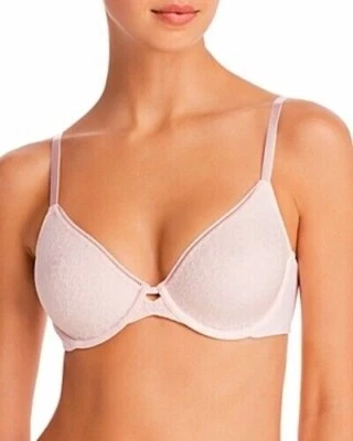 Sujetador Demi 32C Calvin Klein Para Mujer Seductor Cómodo Correr Leopardo Sin Forro Foto 1 de 3