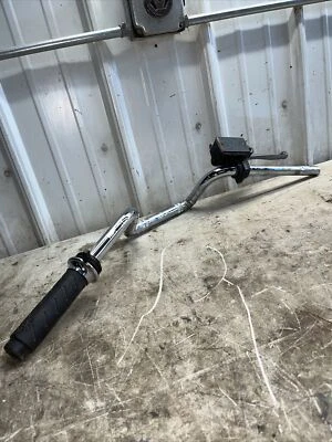 1983 83 Honda CX650C CX650 CX 650 Handlebars #1 Handle Bars Brake Handle Choke — 第 1/4 张图片