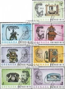Grenada-Grenadinen 209-215 (kompl.Ausg.) gestempelt 1977 100 Jahre Telefon EUR 1 - Bild 1 von 1