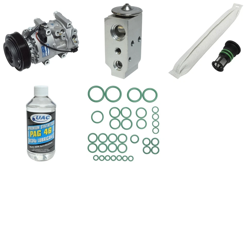Kit de compressor AC UAC para 2010-2015 Hyundai Tucson - Imagem 1 de 1
