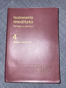 Lezionario meditato 4, tempo pasquale. EDB 1971 - Foto 1 di 3