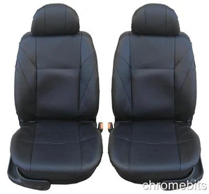 Anteriore Nero Similpelle Seat Cover Per Nissan Pathfinder - Imagen 1 de 1