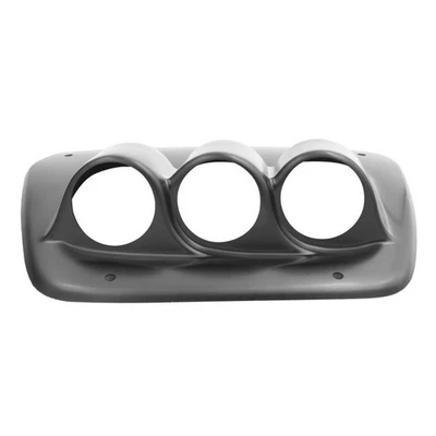 AutoMeter 52mm Triple Dash Pod Black (20018) for 02-07 Subaru Impreza WRX/STi - Image 1 of 2