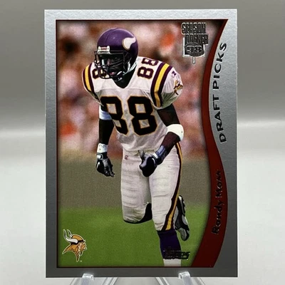 Tarjeta de novato Randy Moss Topps 1998 apertura de temporada #22 radiocontrol Foto 1 de 3
