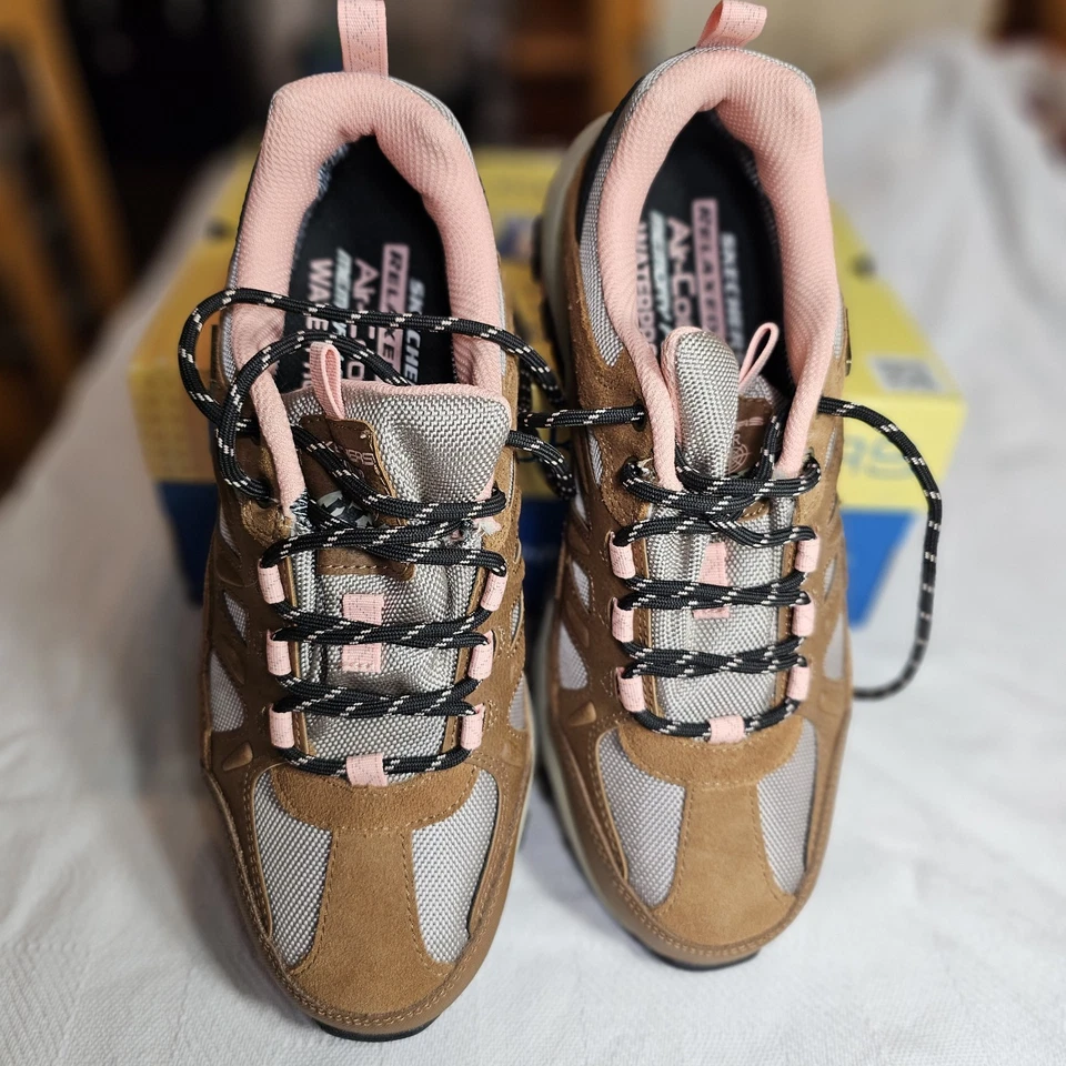 Skechers Exterior Calce Relajado Refrigerado por Aire Espuma con Memoria Impermeable Mujer 10 Zapatos Foto 1 de 4