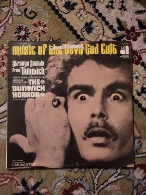 DUNWICH HORROR OST Les Baxter AMERICAN INTERNATIONAL ST-A-1028 Vinyl LP VG+ 1970 - Image 1 of 4