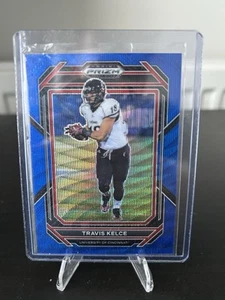 Travis Kelce 2023 Panini Prizm Draft Picks Blue Wave Prizm /249 - Picture 1 of 2