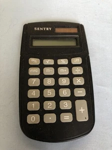 Sentry Hand Calculator WORKS #G2 - Picture 1 of 3
