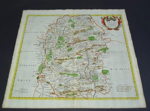 Antique map of Wiltshire by Robert Morden 1695 - Picture 1 of 7