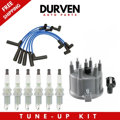 NGK & WELLS Tune-Up Kit For Jeep Wrangler Cherokee Grand Cherokee 4.0 V6 Foto 1 de 4