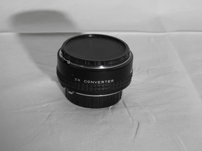 Teleconvertidor vintage Focal MC 2x 20-06-76 Minolta MD lente de enfoque manual Foto 1 de 4