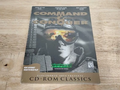 NEW & SEALED - Rare - Command & Conquer Tiberian Dawn PC Game, Win 95, 1995 - Image 1 of 2