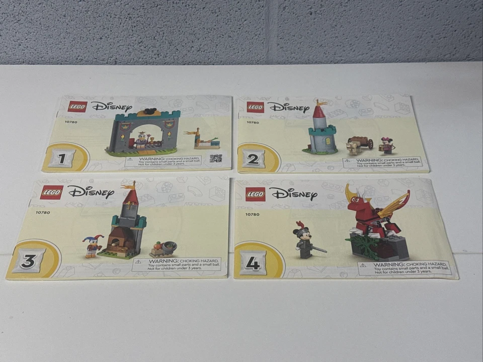 LEGO 10780 Disney Mickey and Friends Castle Defenders Instrucciones Manuales SOLO Foto 1 de 1