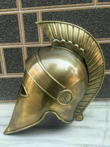 Helm Mittelalter Griechisch Korinthischhelm Spartanischer König Römer Ritter ... - Bild 1 von 4