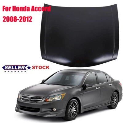 Front Engine Cover Hood Panel For 2008-2012 Honda Accord Sedan Exact Fit Foto 1 de 4