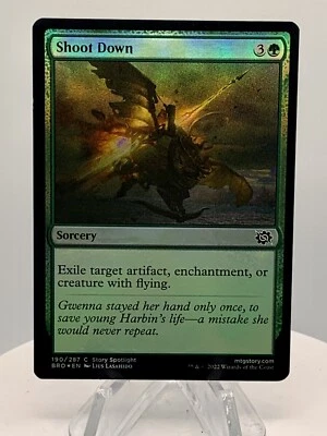 MTG Shoot Down 190/287 foil - Image 1 of 2