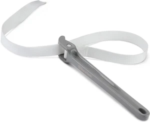 Llave de correa de nailon ajustable de 12" para tuberías y filtros de aceite - Imagen 1 de 12