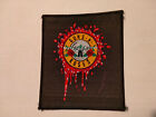 Guns N Roses logo bullet blood vintage patch Sew On rock music aufnaher