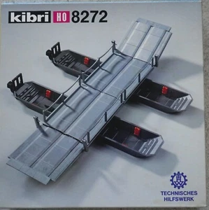 Kibri 8272 (traccia H0) THW traghetto "Ponte ausiliario" - kit in confezione originale - mai usato - A2 - Foto 1 di 2