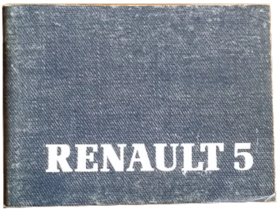Libretto Uso e Manutenzione Renault 5 - 1987 - Immagine 1 di 4