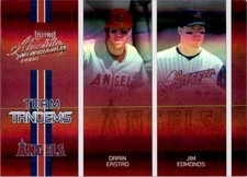 2005 Absolute Memorabilia Team Tandems Spectrum #TT37 D.Erstad J.Edmonds /150