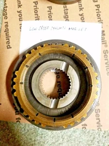 SUZUKI SAMURAI Transmission LOW SPEED SYNCHRONIZER GEAR HUB SET SYNCHRO GEARS - Picture 1 of 2