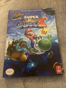 Super Mario Galaxy 2 Premiere Edition Nintendo Prima Official Game Guide - Picture 1 of 5