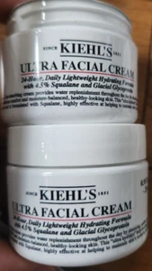 Lote de 2 x Crema Facial Kiehl's Ultra 24 Horas, Hidratante Ligera Diaria 28ml - Imagen 1 de 7