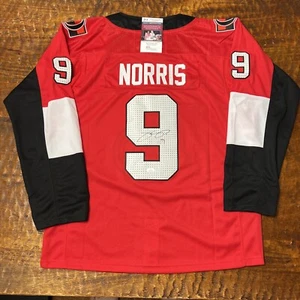 Josh Norris Signed Ottawa Senators Jersey JSA Coa Autographed - Picture 1 of 6