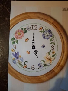Cross Stitch Chart (From Magazine) - Floral Clock - Picture 1 of 3