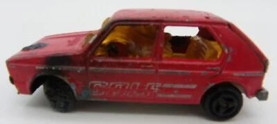 Volkswagen Golf ECH 1/60 Nº 210 1979 Majorette Rojo De Colección Foto 1 de 4