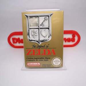 NES Nintendo Game THE LEGEND OF ZELDA - GOLD - Spanish Version - NEW & Sealed!