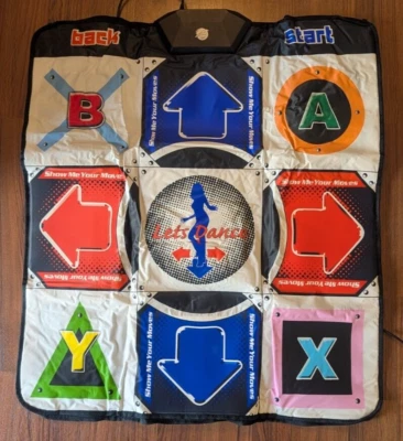 Pelican Universal Dance Pad PS2 Xbox GameCube Plus Dois Jogos Limpos Testados - Imagem 1 de 4