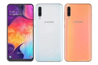 Original Samsung Galaxy A50 A505F/DS 64GB DUAL SIM Unlocked Smartphone 6.4" 25MP - Image 1 of 4