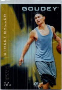 Goodwin Champions 2021 Upper Deck #G6 Wu You Goudey platino negro y dorado #/249 - Imagen 1 de 2