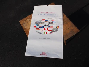 2000 KIA MOTORS Dealer Calendar Global Transportation - Picture 1 of 7